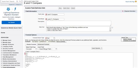 Click Next. . Multiple if statements in formula field salesforce